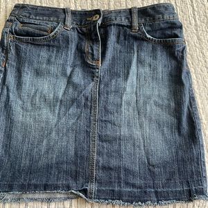 Loft Jean Skirt